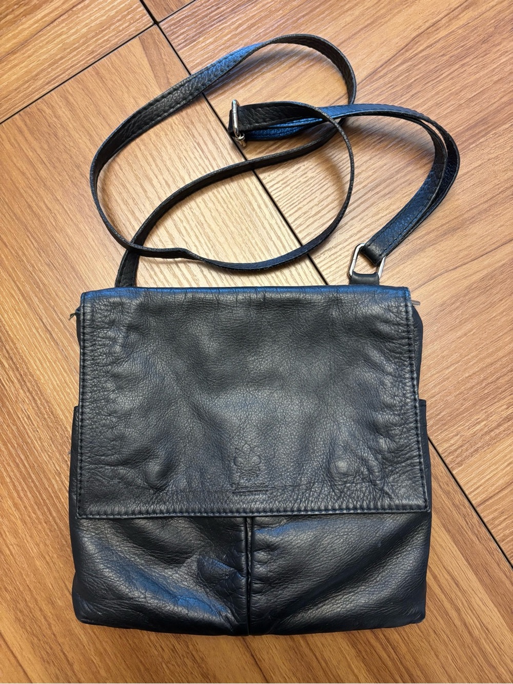 Borse in Pelle Black Leather Bag